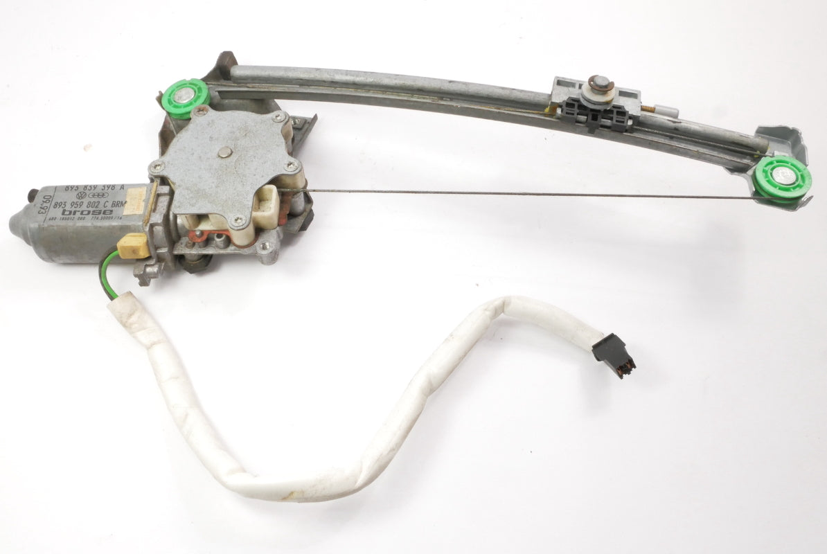 RH Rear Power Window Motor & Regulator 93-95 Audi 90 CS Sedan - 893 959 802 C