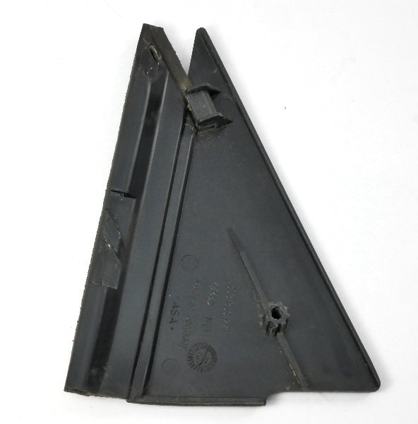RH Rear Door Window Corner Trim 88-95 Audi 80 90 CS - Genuine - 893 853 274