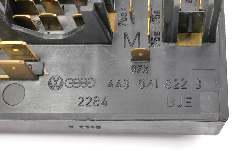 Fuse Block Box 93-95 Audi 90 CS - Genuine -  443 941 822 B