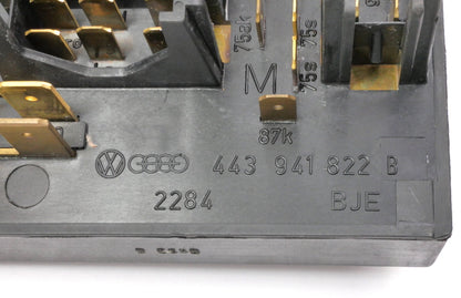 Fuse Block Box 93-95 Audi 90 CS - Genuine -  443 941 822 B