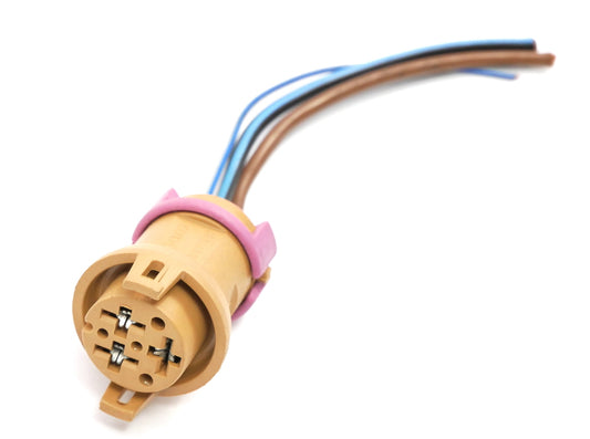 3 Pin Round Pigtail Plug Wiring Connector VW Passat Audi 90 A4 A6 - 813 971 987