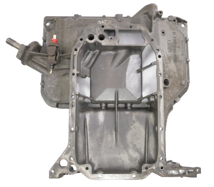 Upper Oil Pan Audi 92-95 Cabriolet 90 CS 100 A6 2.8 V6 - Genuine - 078 103 603 D