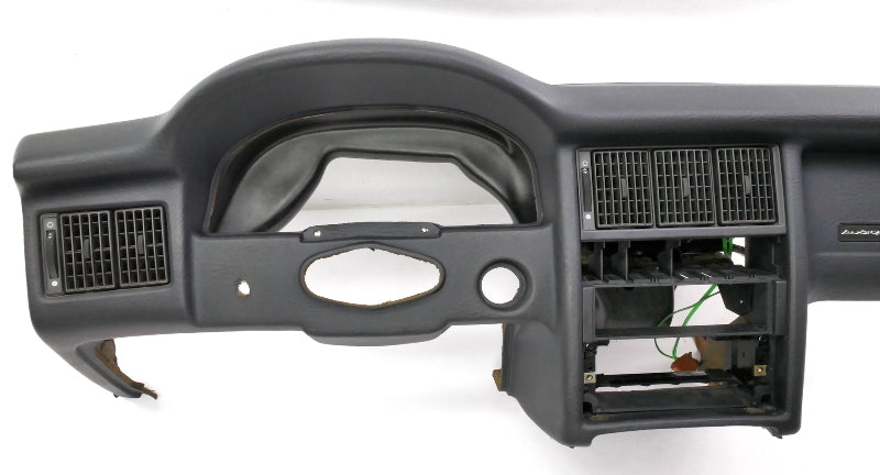 Black Dash Dashboard Shell 1993 Audi 90 CS Quattro - Genuine - 8A1 857 003 FTO