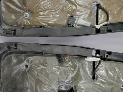 Black Door Panel Set 1993 Audi 90 CS Quattro - Genuine - 893 867 105 B / 106 B