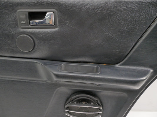 Black Door Panel Set 1993 Audi 90 CS Quattro - Genuine - 893 867 105 B / 106 B