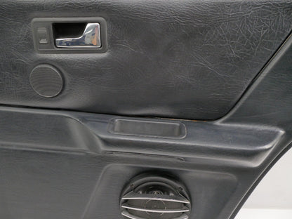 Black Door Panel Set 1993 Audi 90 CS Quattro - Genuine - 893 867 105 B / 106 B