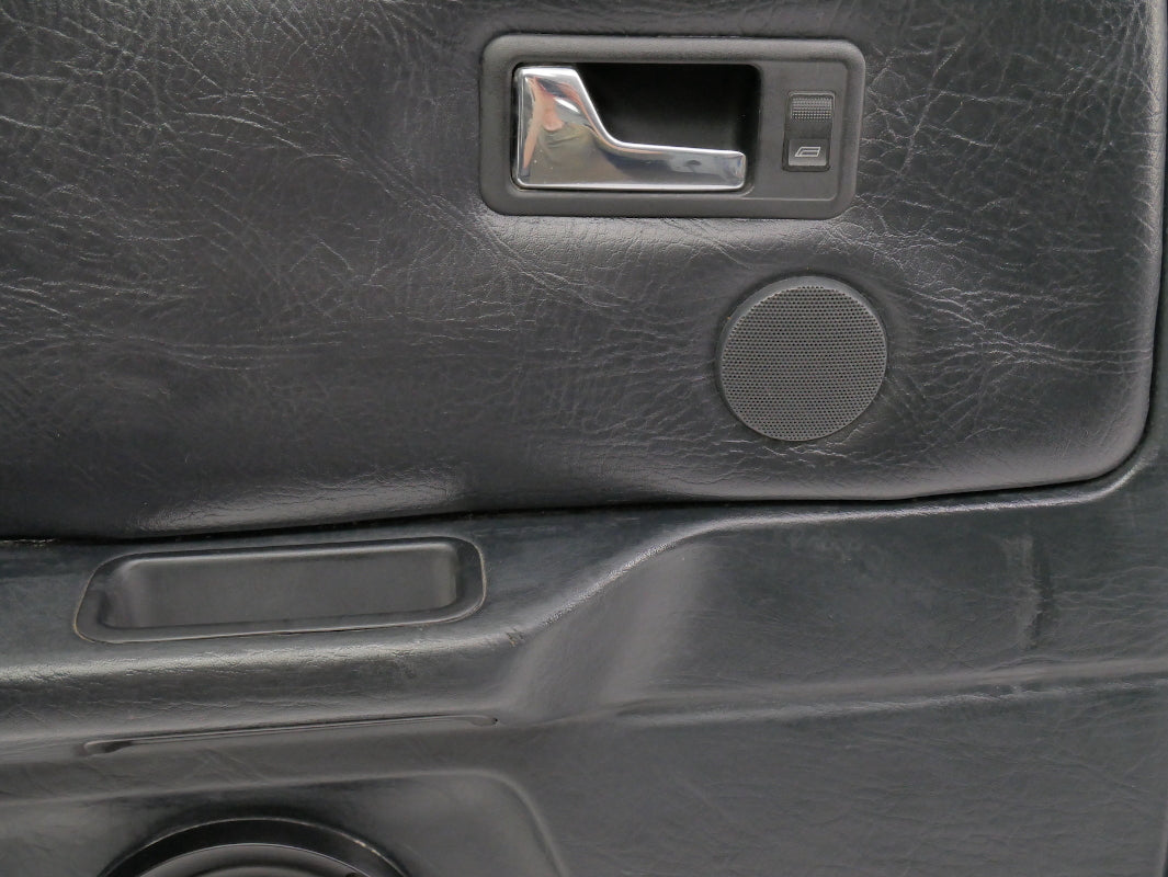 Black Door Panel Set 1993 Audi 90 CS Quattro - Genuine - 893 867 105 B / 106 B