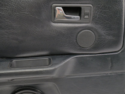 Black Door Panel Set 1993 Audi 90 CS Quattro - Genuine - 893 867 105 B / 106 B