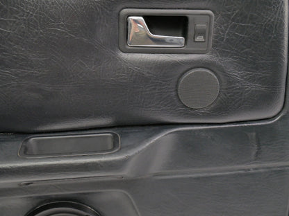 Black Door Panel Set 1993 Audi 90 CS Quattro - Genuine - 893 867 105 B / 106 B