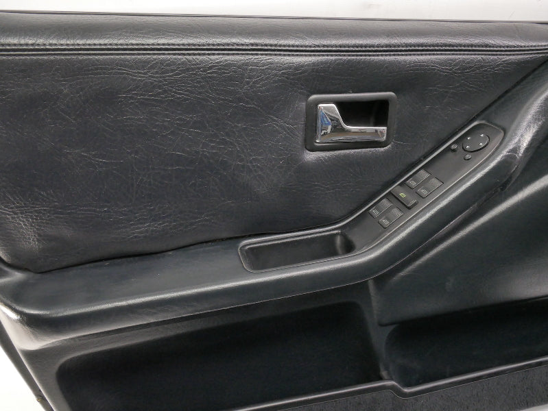 Black Door Panel Set 1993 Audi 90 CS Quattro - Genuine - 893 867 105 B / 106 B