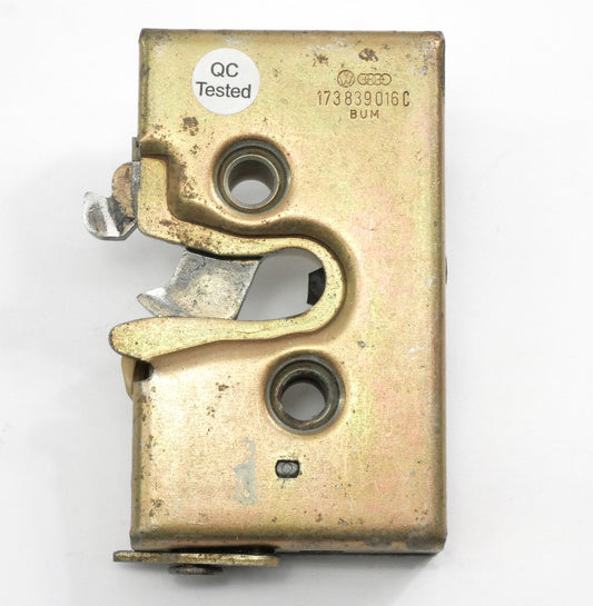RH Rear Door Latch Lock 75-84 VW Rabbit Jetta MK1 - Genuine - 173 839 016 C