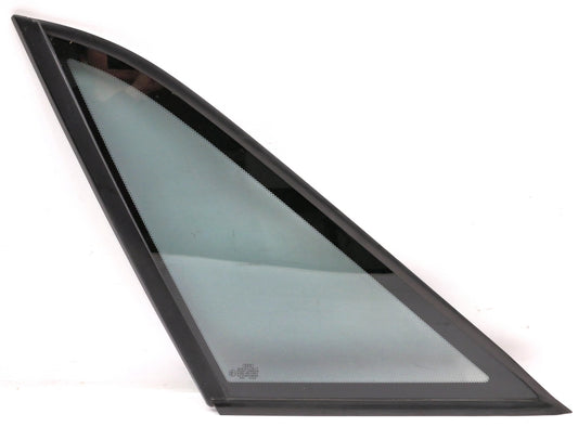 LH Rear Quarter Side Exterior Window Glass 88-93 Audi 90 CS Sedan - Genuine