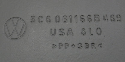 CarGo Trunk Floor Carpet Mat 13-16 VW Jetta Hybrid MK6 - Genuine - 5C6 061 166 B