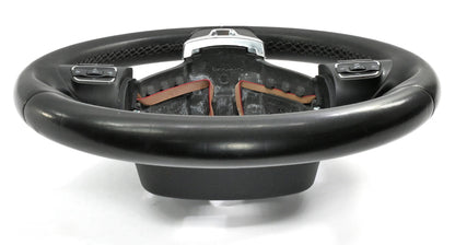 Leather Steering Wheel 10-14 VW Golf Jetta Hybrid Sportwagen MK6 5C0 419 091 AK