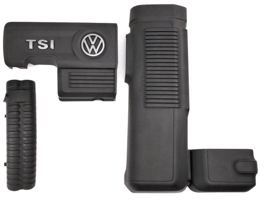 Engine Bay Plastic Covers 13-16 VW Jetta Hybrid MK6 - Genuine - 04E 103 925