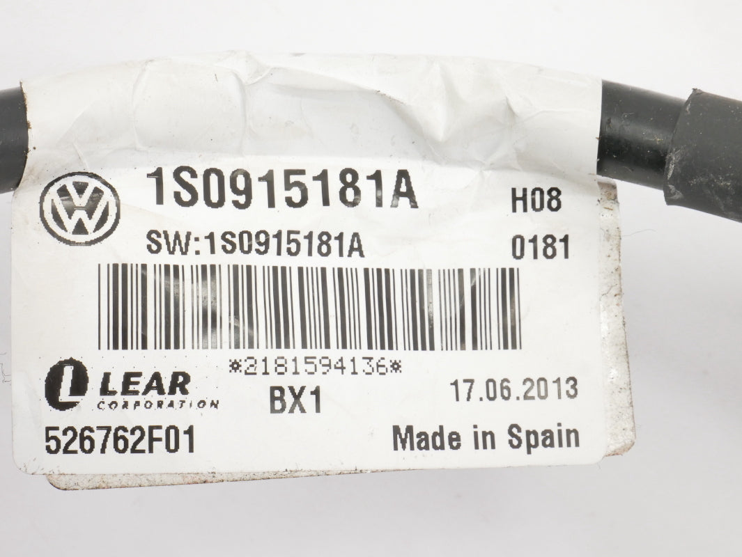 Starting Battery Negative Terminal 13-16 VW Jetta Hybrid MK6 ~ 1S0 915 181 A