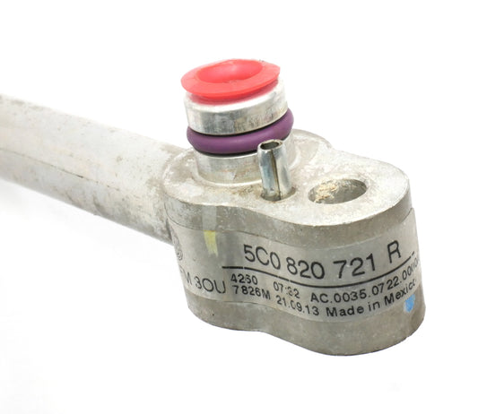 AC A/C Line Hose Fitting 13-16 VW Jetta 1.4T Hybrid MK6 Genuine - 5C0 820 721 R