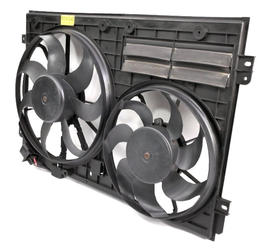 Cooling Fans & Shroud Assembly 05-14 VW Jetta MK5 MK6 Diesel TDI - 1KM 121 205