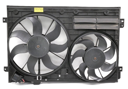 Cooling Fans & Shroud Assembly 05-14 VW Jetta MK5 MK6 Diesel TDI - 1KM 121 205