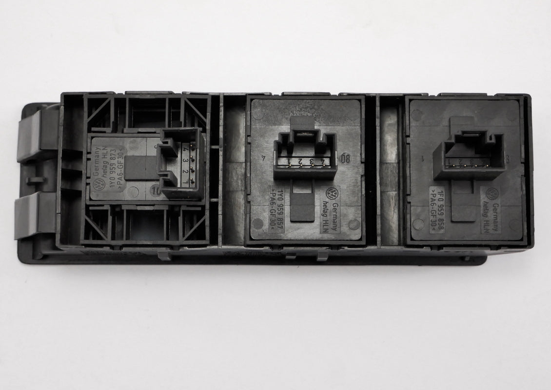 LH Master Window Switch 03-10 VW Beetle Convertible - Genuine - 1Y1 959 527 B