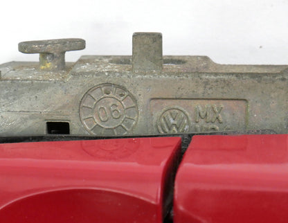 Front Exterior Door Handle 03-10 VW Beetle LA3H Salsa Red ~ Genuine 1C0 837 885