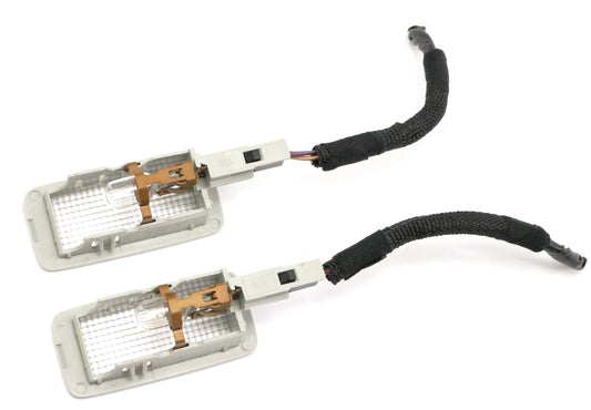 Sunvisor Dome Visor Light Set 03-10 VW Beetle Convertible Genuine 1Y0 947 109 A