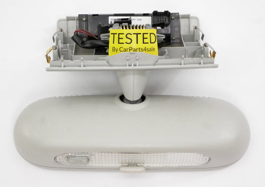 Interior Rear View Mirror & Clock 03-10 VW Beetle Convertible Grey 1Y0 857 511 E