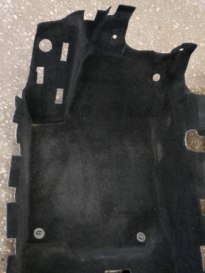 Interior Floor Carpet 03-10 VW Beetle Convertible Black ~ Genuine 1Y1 863 367 H