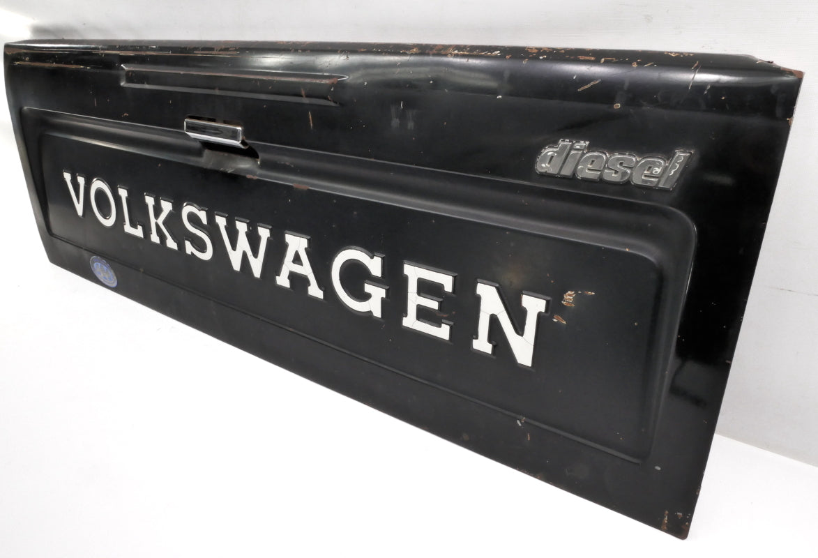Tail Gate Tailgate 80-83 VW Rabbit Mk1 Pickup Caddy Truck Diesel Black - Genuine