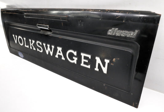 Tail Gate Tailgate 80-83 VW Rabbit Mk1 Pickup Caddy Truck Diesel Black - Genuine
