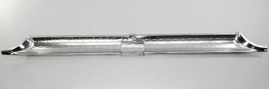 Aluminum Checkered Tail Finish Trim Panel Set 1963 Ford Galaxie Genuine FOMOCO