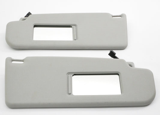 Sunvisor Sun Visor Set 05-14 VW Jetta Rabbit GTI Mk5 MK6 Sportwagen Pearl Grey