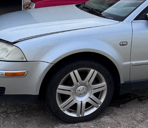 Custom Order Local Pickup Deposit: LH Fender 2004 VW Passat Silver