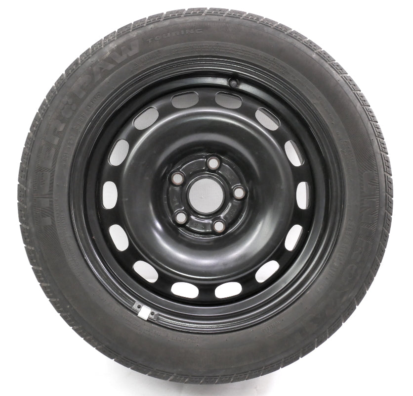 16" x 7" Steel Spare Wheel Rim & Tire VW Passat Audi A3 5x112 . 3B0 601 027 F/G