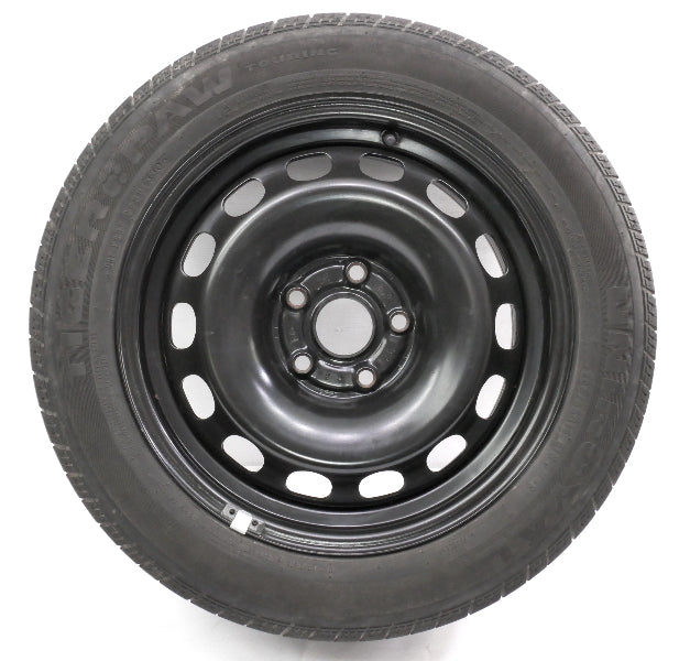 16" x 7" Steel Spare Wheel Rim & Tire VW Passat Audi A3 5x112 . 3B0 601 027 F/G