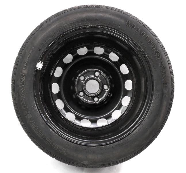 16" x 7" Steel Spare Wheel Rim & Tire VW Passat Audi A3 5x112 . 3B0 601 027 F/G