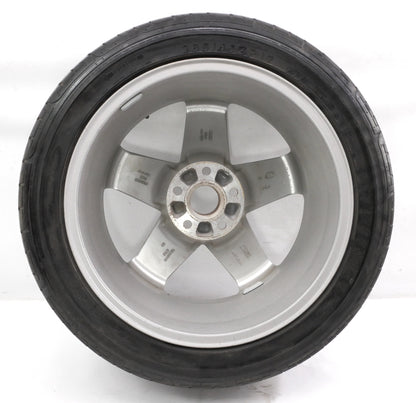 17" x 7.5" Fundo 5 Spoke Alloy Wheel & Tire 02-08 Audi A4 B6 B7 ~ 8E0 601 025 E