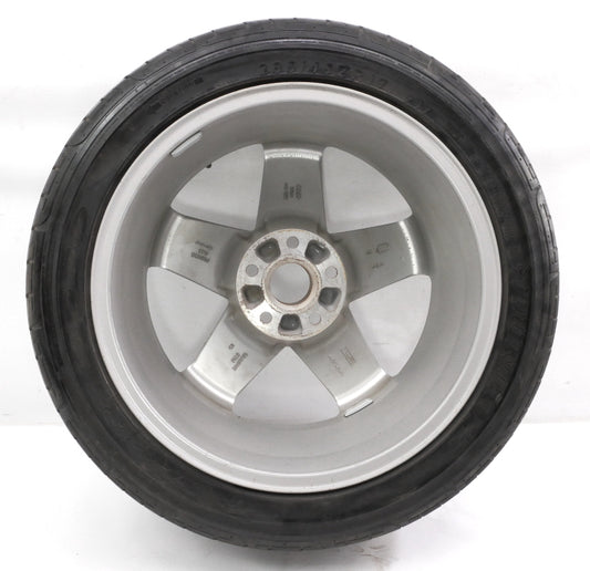 17" x 7.5" Fundo 5 Spoke Alloy Wheel & Tire 02-08 Audi A4 B6 B7 ~ 8E0 601 025 E