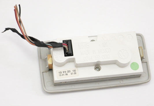 Interior Ceiling Clock 1998 98 VW Beetle - Gray - Genuine - 1CD 919 203