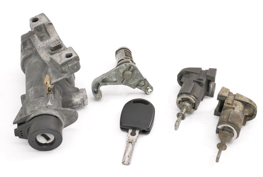 Ignition Lock Set Key Door Handle Trunk 98-05 VW Beetle Coupe ~ 4B0 905 851 B