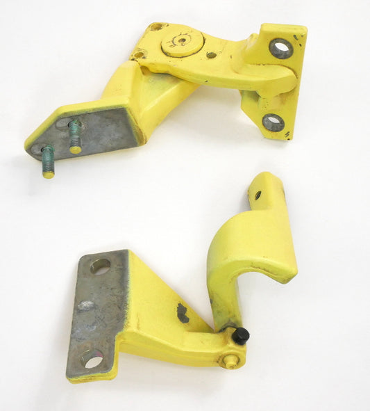 RH Door Hinges 98-00 VW Beetle Upper & Lower - LD1B Yellow - Genuine