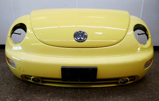 Front Clip Hood Bumper Fenders 98-05 VW New Beetle - LD1B Yellow - Genuine