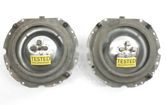 Round Headlight Lamp Bucket Mount Set 77-93 VW Rabbit MK1 Cabriolet Genuine
