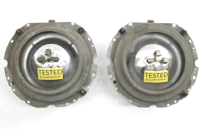 Round Headlight Lamp Bucket Mount Set 77-93 VW Rabbit MK1 Cabriolet Genuine