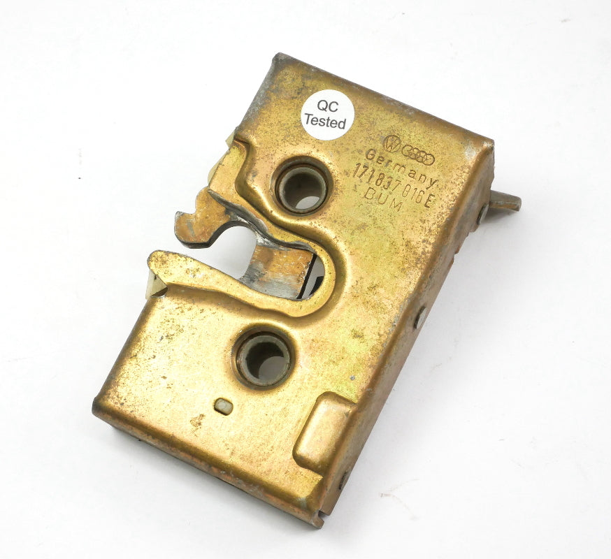 RH Front Door Latch 75-84 VW Rabbit Jetta Cabriolet Mk1 - Genuine 171 837 016 E