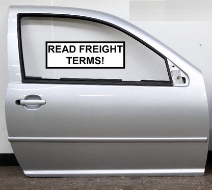 RH Front Door Shell Skin 99-05 VW Golf GTI MK4 2DR LA7W Reflex Silver Genuine