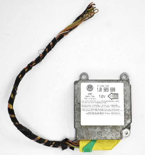 Airbag Module 98 VW Beetle, 99 Cabrio Mk3.5 Air Bag Computer Genuine 1J0 909 608