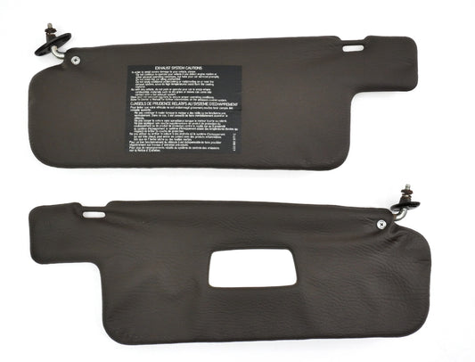 Sun Visor Set Sunvisors 75-80 VW Rabbit Jetta Mk1 Brown 80-86 Cabriolet -