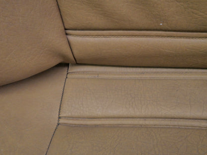Rear Back Seat 80-93 VW Cabriolet Rabbit Convertible MK1 Brown Vinyl - Genuine