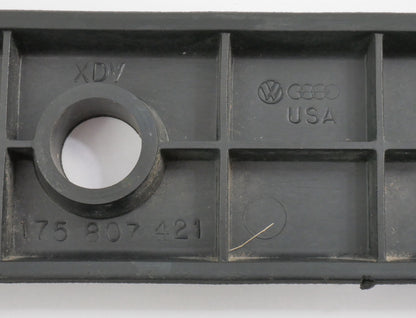 Rear Bumper Rub Strip Trim Molding 81-84 VW Rabbit MK1 - Genuine - 175 807 421